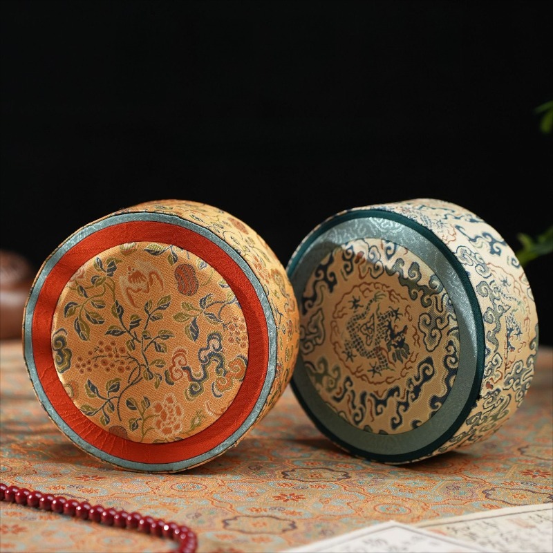 Embroidery Bracelet - 刺繍ブレスレット収納ボックスレトロ翡翠ブレスレットオーガナイザーボックス高級ブレスレット包装ボックスジュエリーコレクションケース