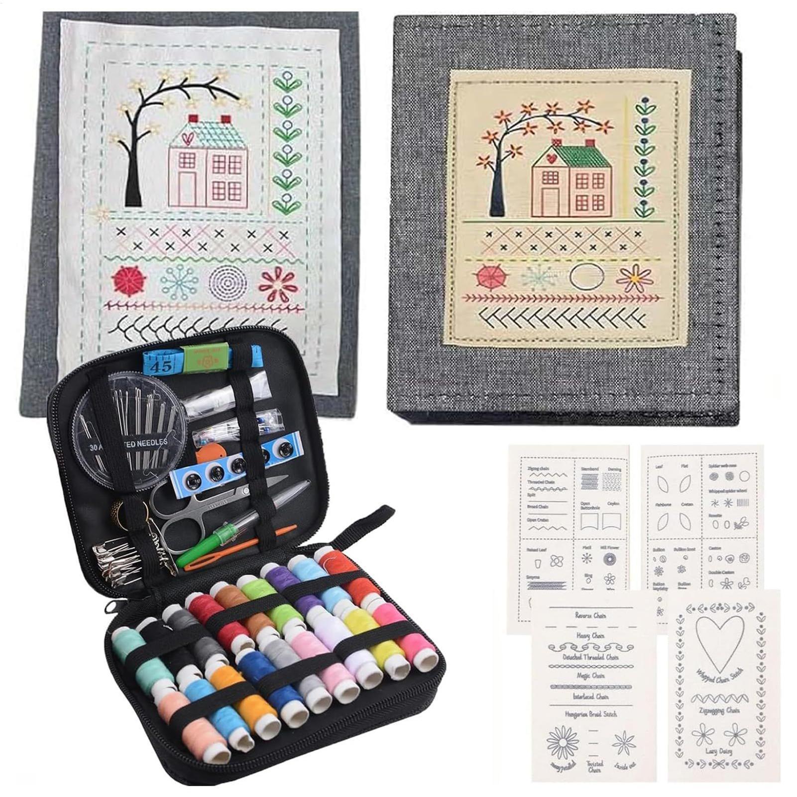 クリエイティブ刺繍ステッチブック 刺繍針ガイド 143種類の - Embroidery Guide Book のレビューと価格