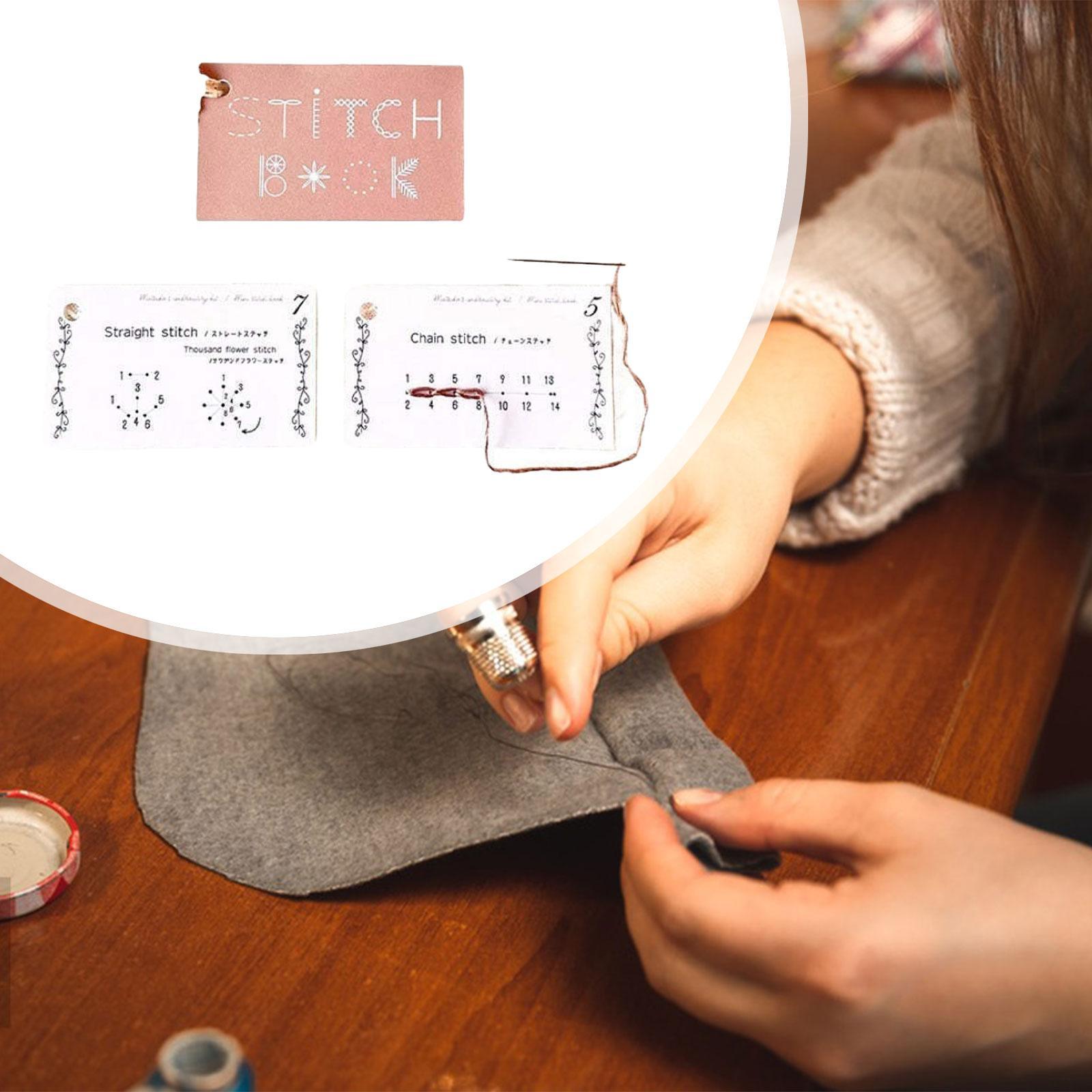 クリエイティブなミニソーイングブック 刺繍パターン DIY初 - Embroidery Guide Book のレビューと価格