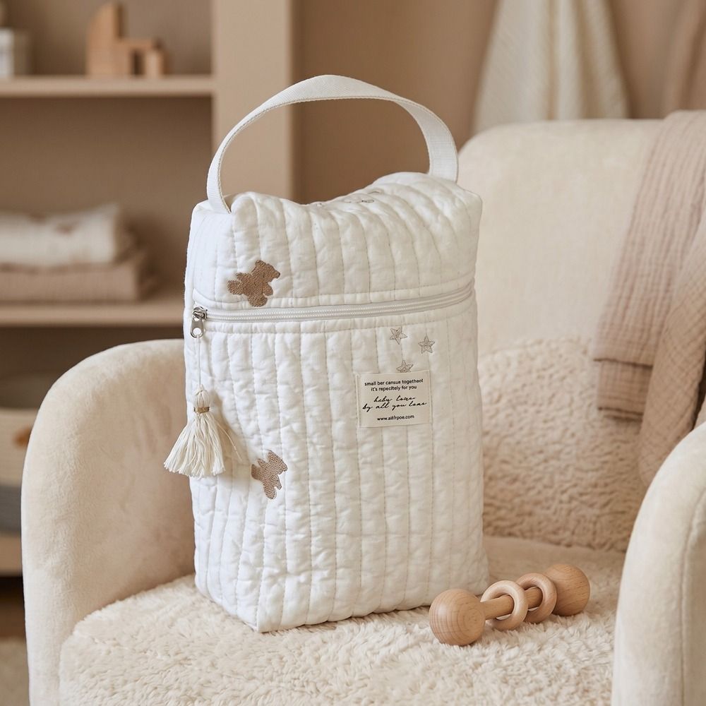 ファッションキルティングポータブルベビーカーナップサック大容 - Embroidery And Quilting のレビューと価格