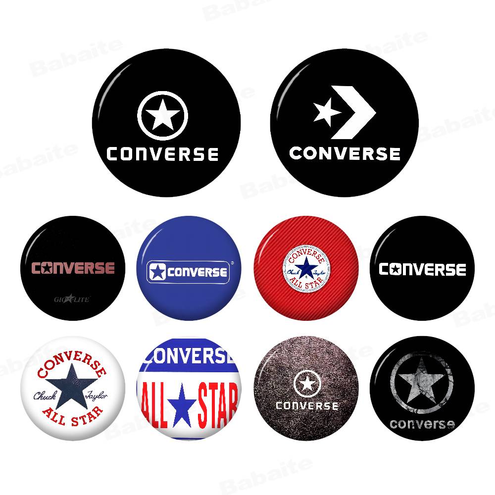 C-CONVERSE ファッションアニメブローチかわいい漫画 - Embroidery Converse のレビューと価格