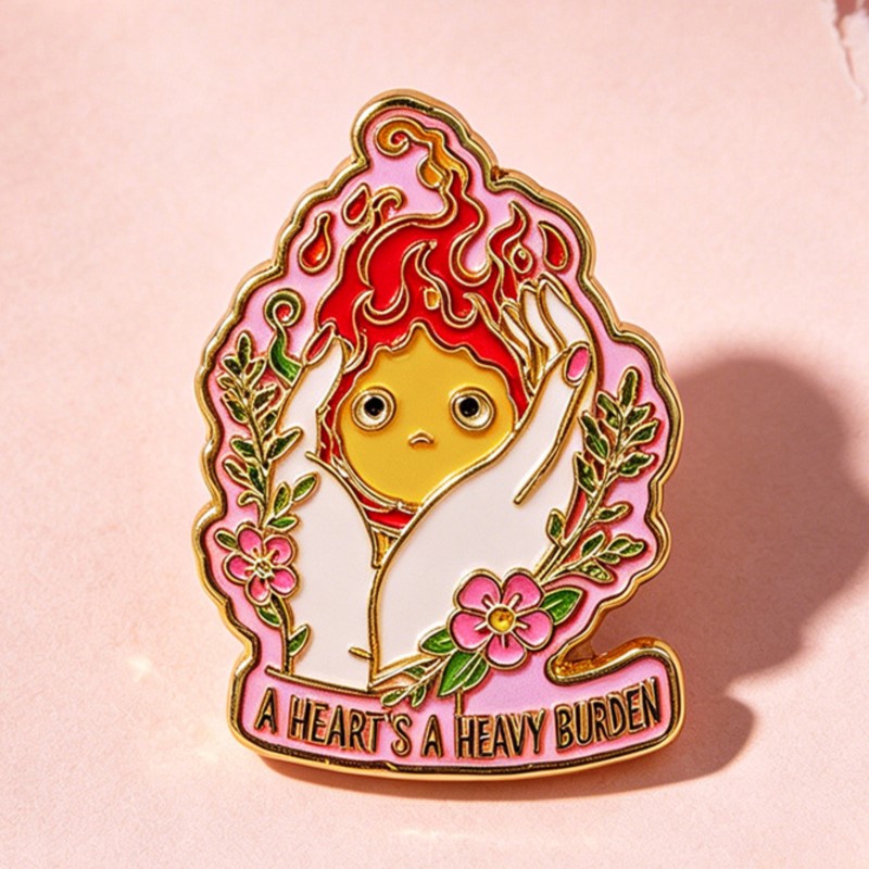 A HEART'S A HEAVY BURDEN エナメルピ - Embroidery Textile のレビューと価格