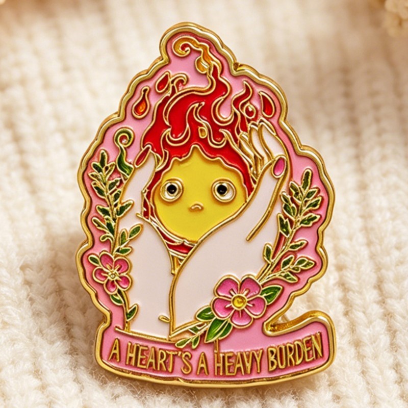A HEART'S A HEAVY BURDEN エナメルピ - Embroidery Textile のレビューと価格