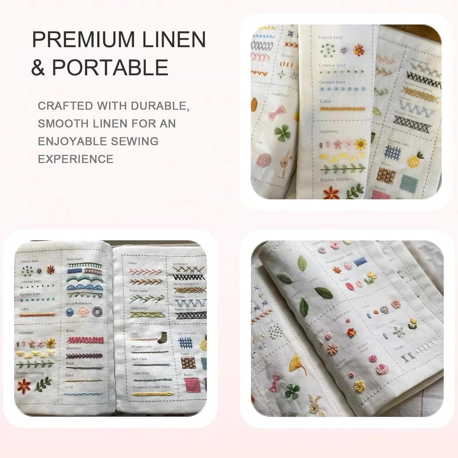 刺繍ステッチブック 刺繍針ガイド ステップバイステップのチュ - Embroidery Guide Book のレビューと価格