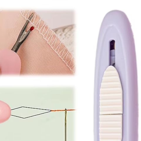 2 in 1 針通し器とシームリッパー、2 in 1 自動針 - Embroidery Removal のレビューと価格