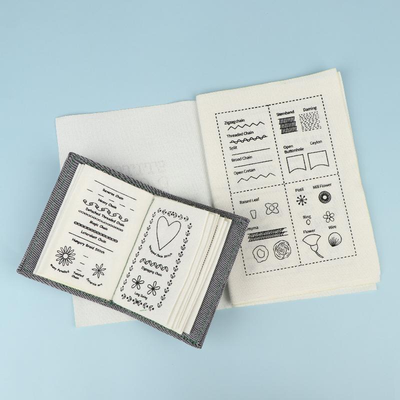 刺繍ブック　かわいい手作り布製カバー　簡単練習パターンガイド - Embroidery Guide Book のレビューと価格