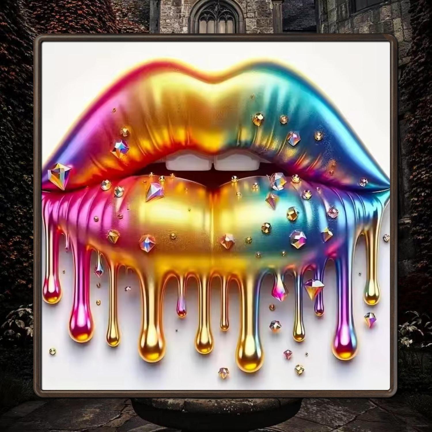 EverShine ダイヤモンドペインティング口唇フルスクエ - Embroidery Lips のレビューと価格