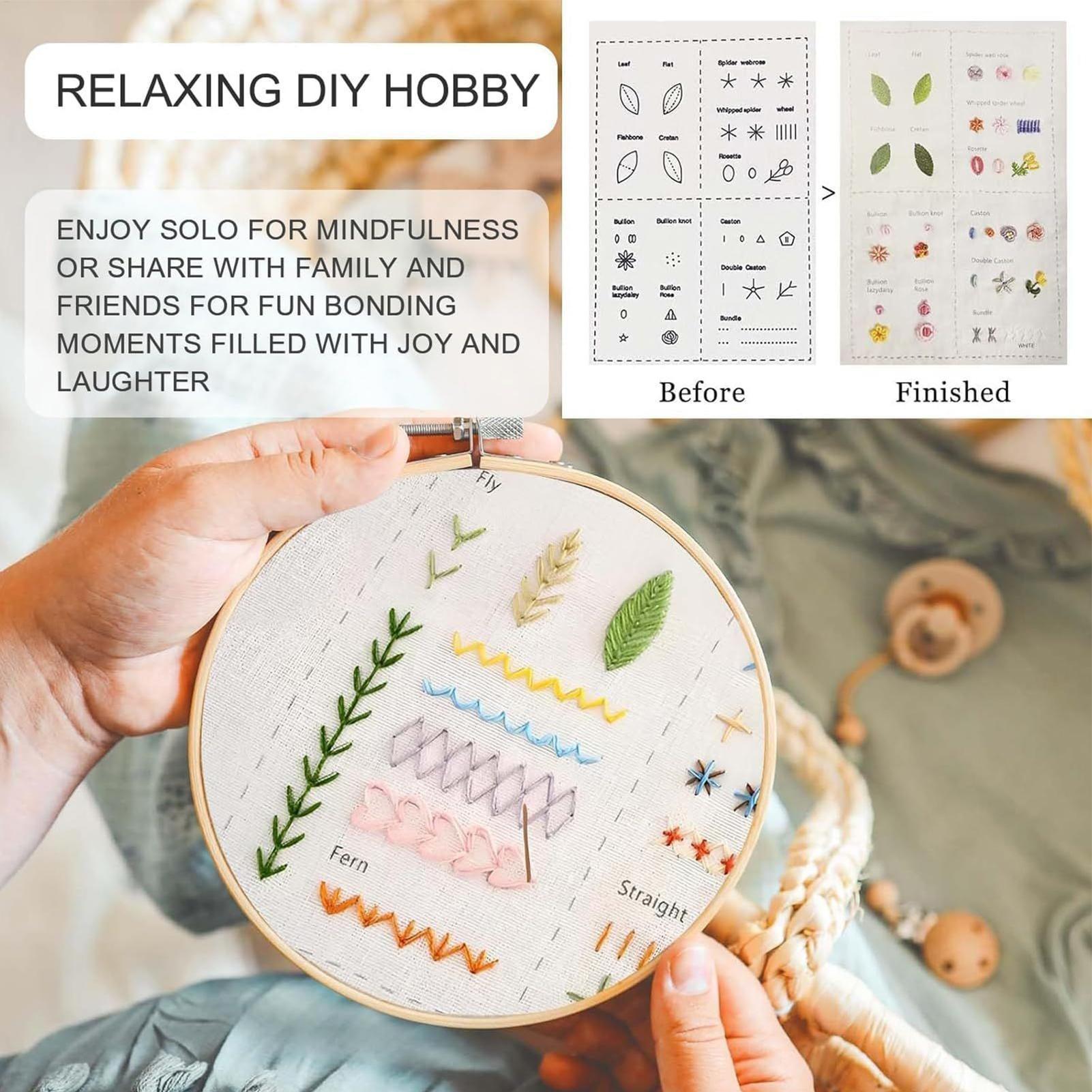 刺繍ステッチブック 刺繍針ガイド 143ステッチ付き 縫製練 - Embroidery Guide Book のレビューと価格