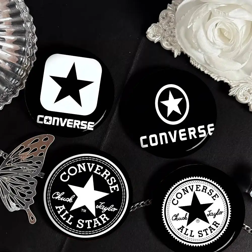 C-CONVERSE ファッションブリキピンボタンカスタムア - Embroidery Converse のレビューと価格