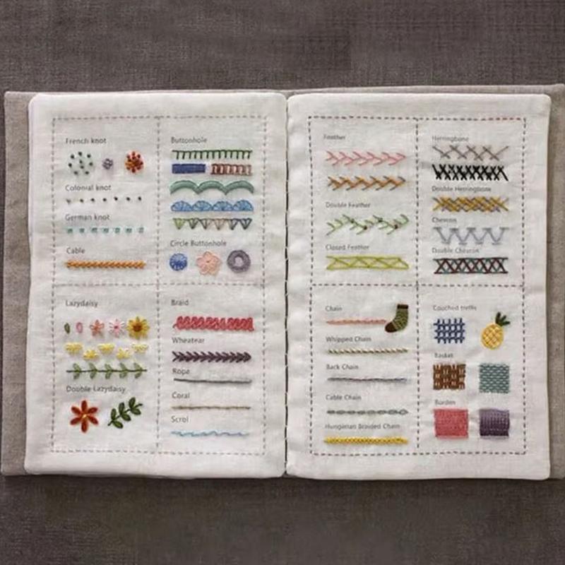 刺繍ステッチブック 大人のためのソーイングガイド 初心者や刺 - Embroidery Guide Book のレビューと価格